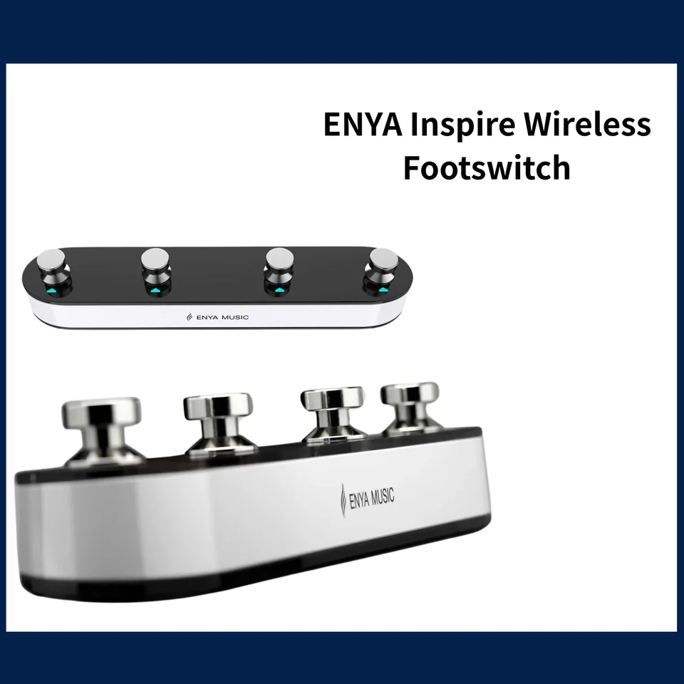 ENYA INSPIRE Foot Pedal Controller for Electric Guitar – Compact