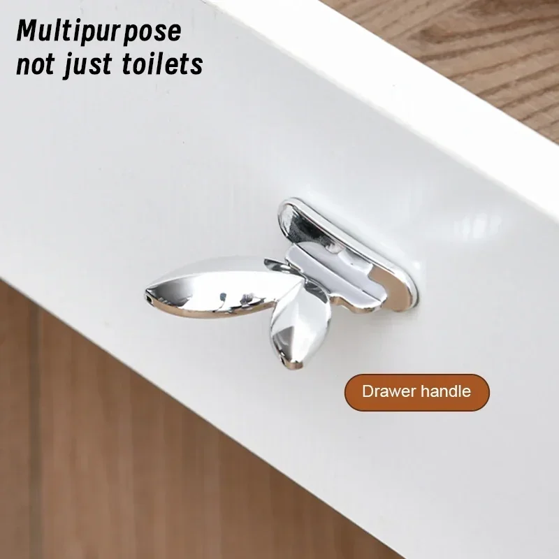 Handle Can Avoid Touching The Toilet Lid Lifting Fashionable Toilet Seat Lifter Bathroom Accessories Seat Lifter Toilet Seat Accessories 1Pcs