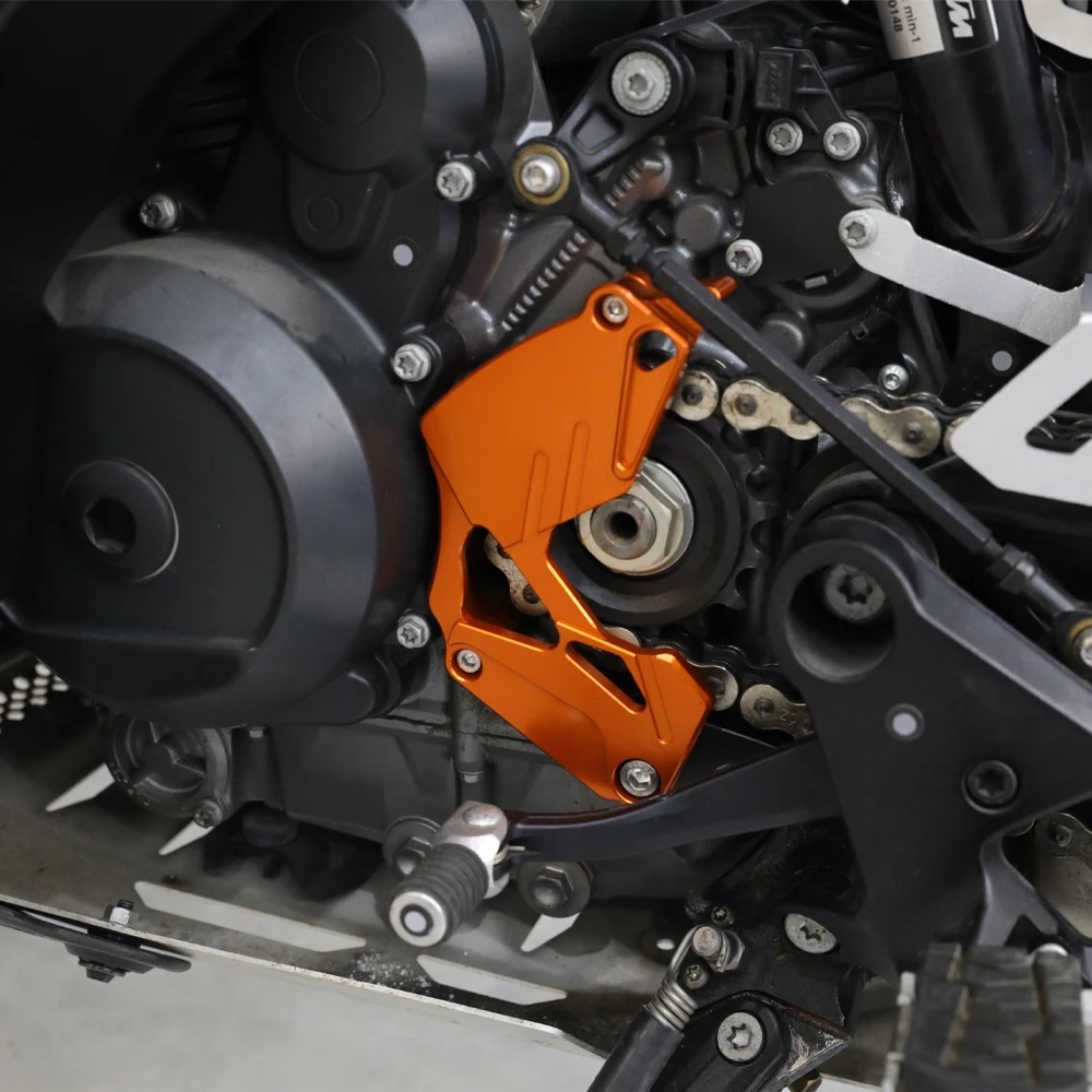 MotHeartCNC Frontkettenschutz Für KTM 790/890 - CNC Aluminium Sensorabdeckung