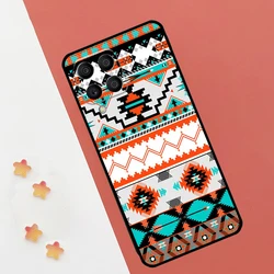 Native American Seamless Tribal Boho Phone Case for Samsung M32 4G (20466)