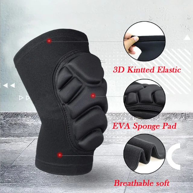 1 Pair Breathable MTB Knee Protector Anti-slip Basketball Knee Pads Mountain Bike Cycling Dancing Elbow Knee Brace Support 3