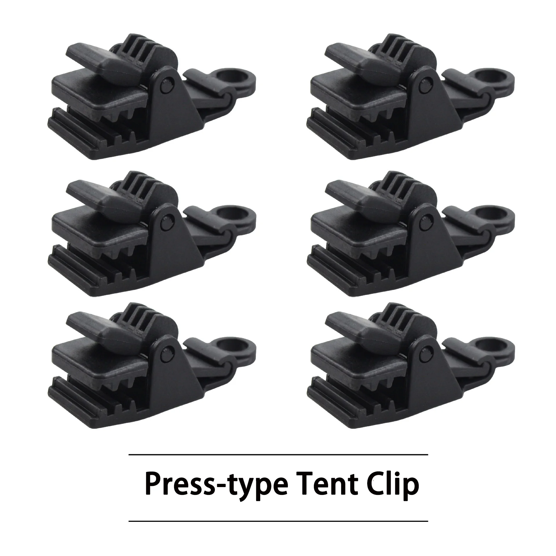 

30PCS camping tent alligator clips heavy duty lock grip fastening garden canopy caravan tarp outdoor equipment