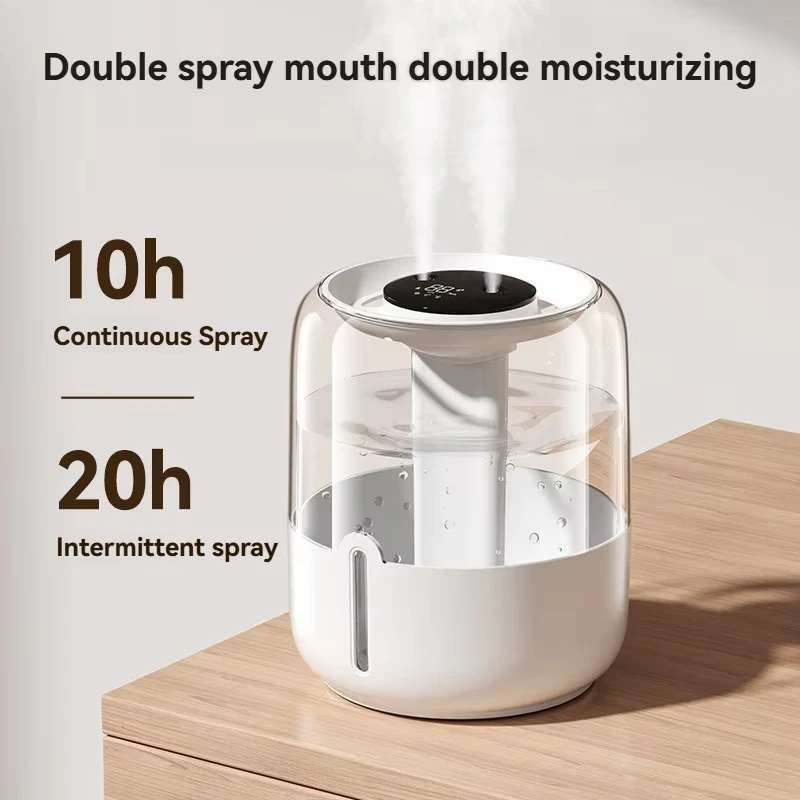 Xiaomi MIJIA 6.8LUSB Double Spray Low Noise  Large Capacity Humidifier Home Bedroom Office Night Light Essential Oil Diffuser ﻿ 4
