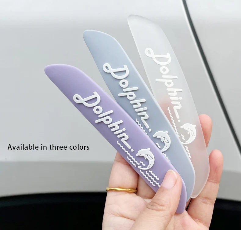 For BYD Dolphin Silicone door anti-collision strip sticker Door protection against scratches Car accessories