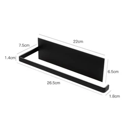 Magnetic Black Iron Spice Storage Rack (Film holder)