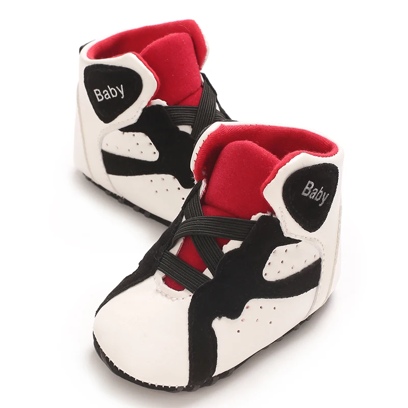 Baby shoes new mid top casual shoes for boys and girls baby