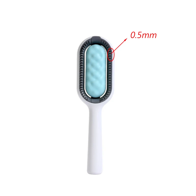 Dual-Sided Pet Grooming Brush with Wipes - Perfect