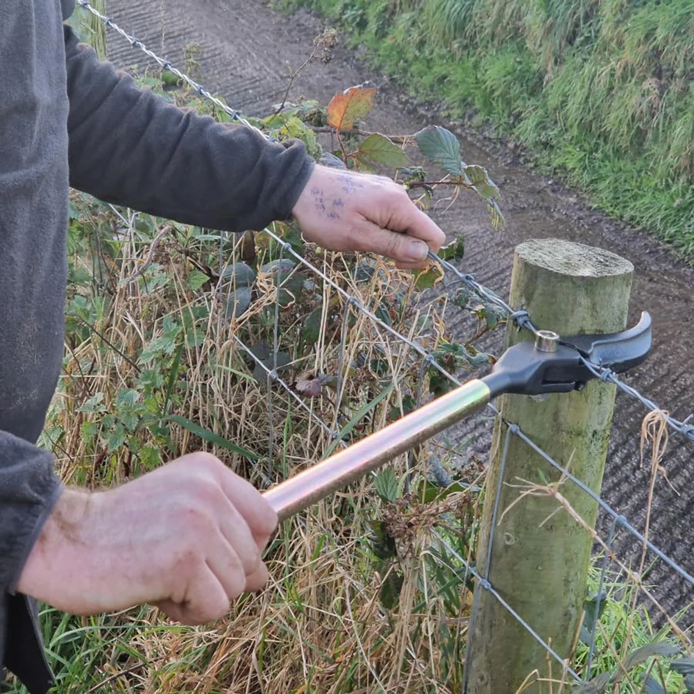 Fence Wire Stretcher Barbed Wire Fence Tensioner Easy Wire Puller for Creating and Repairing Agricultural Fencing 5