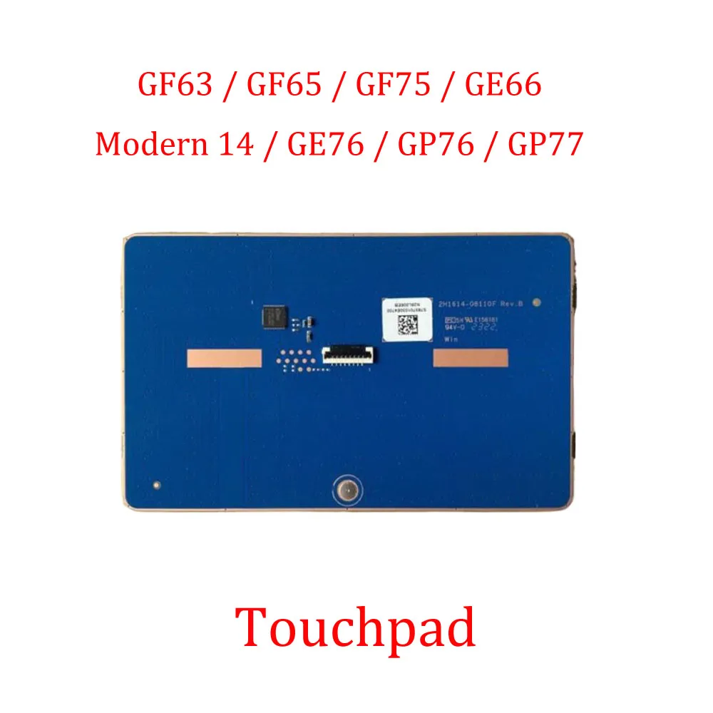 Laptop Touchpad Bluetooth Trackpad Wired Trackpad For MSI GF63 / GF65 / GF75 GE66 Modern 14 GE76 GP76 GP77 Thin Raider Leopard Vector series