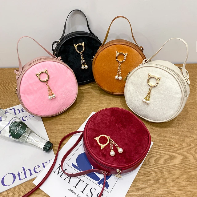 Women's shoulder bags, mini bags, round bags