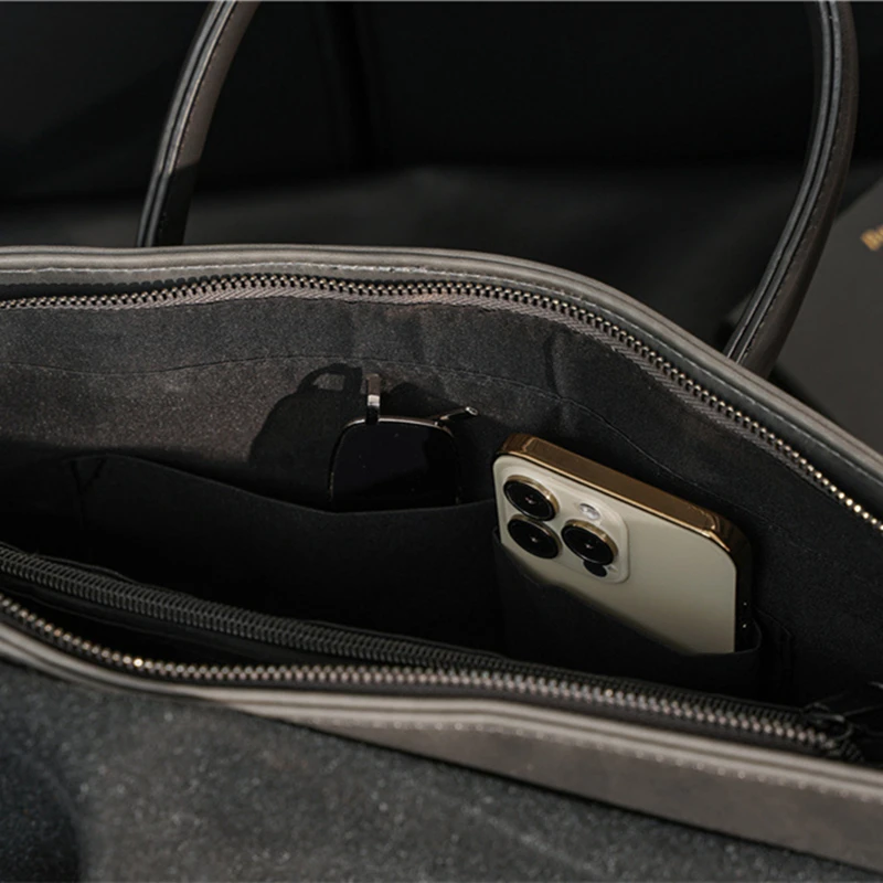 Рисунок 6 - Мягкий кожаный портфель в стиле ретро для мужчин