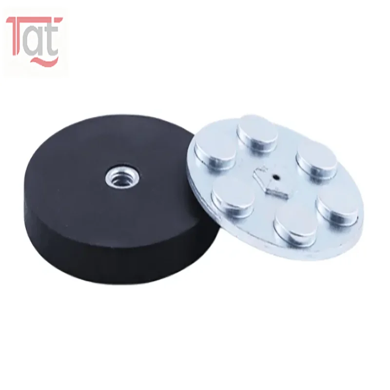 LED Work Light Holder 2PCS 43mm/66mm/88mm M4/M6/M8 Internal Thread Magnetic Base Mount Bracket Clamp SUV Offroad