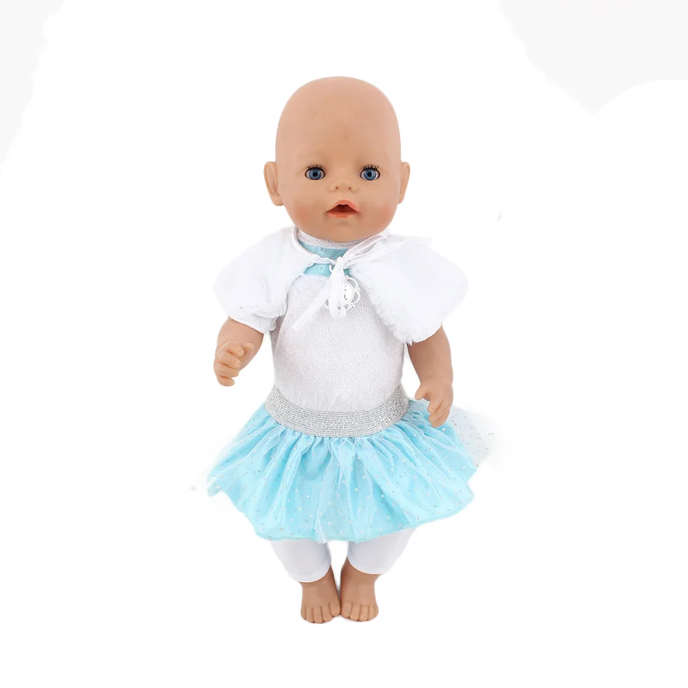 Doll Clothes 1pcs Fashion Doll Jump Suits For 17 Inch Baby Doll 43cm Reborn Baby Clothes