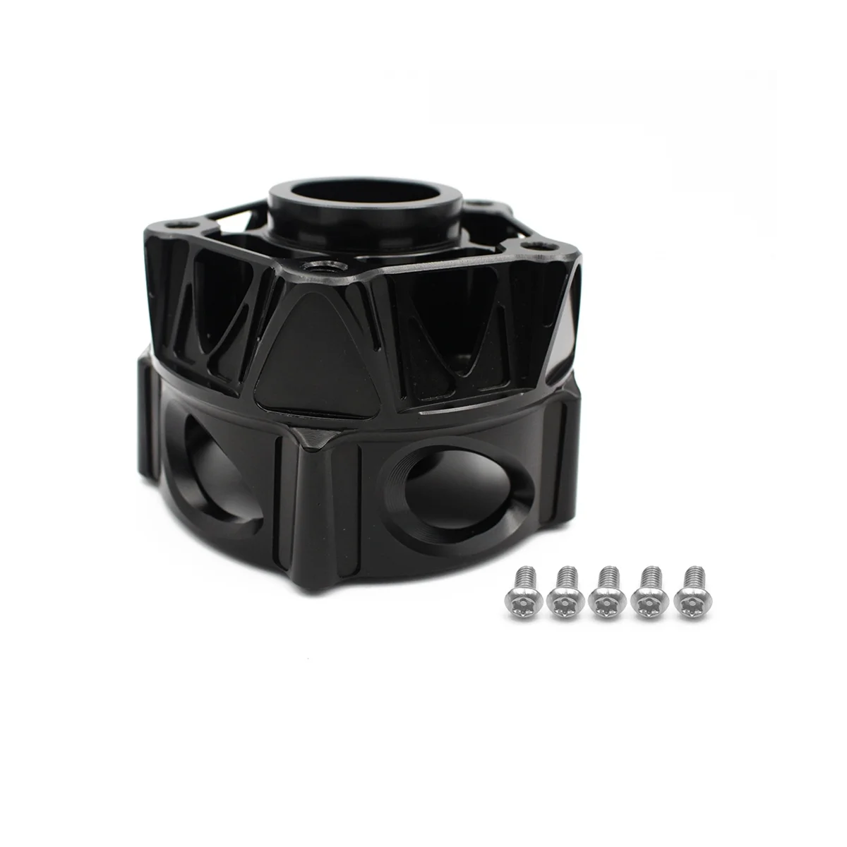 

Motorcycle Aluminium Front Five Holes Hub Wheel Block Hub Core for Vespa Sprint Primavera 150 Scooter Accessories Black