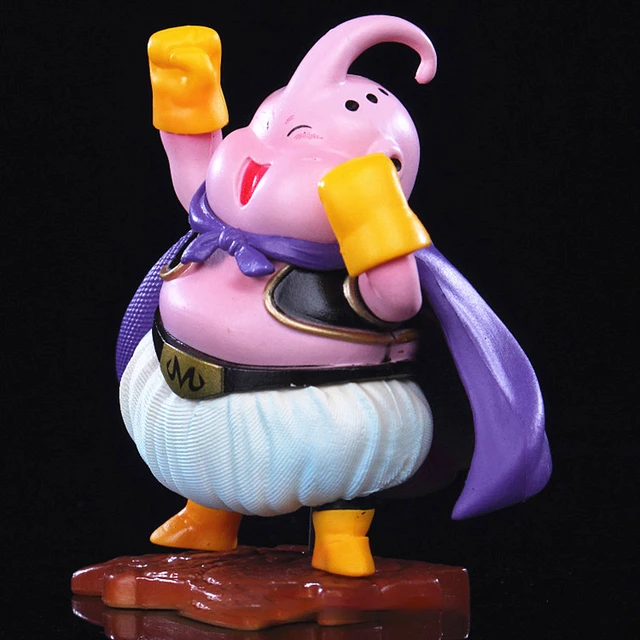 Dragon Ball Majin Buu Action Figure Anime Periphery PVC Doll Toys Cartoon  Muscle Model Ornaments Cute Children Birthday Gift Hot