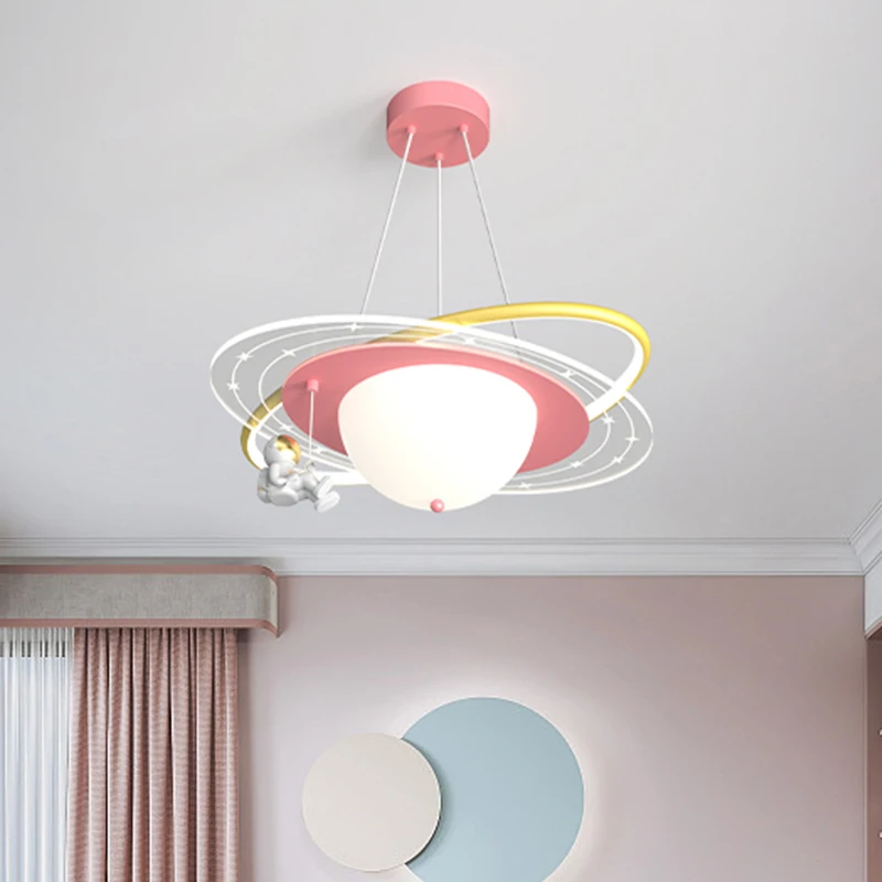 

Nordic Modern LED Chandelier Hanging Lamp For Children’s Bedroom Dining Living Room Ceiling Mounted Home Creative Decoration