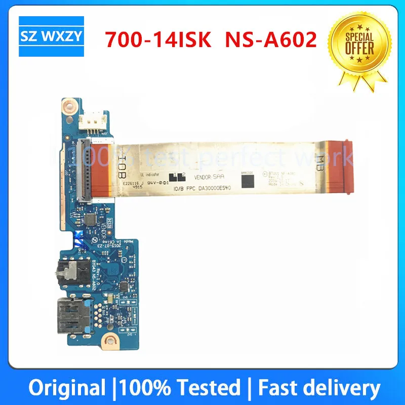 Original For Lenovo 700 14ISK Audio USB Board BYG43 NS A602 BTUU1 NF original-for-lenovo-700-14isk-audio-usb-board-byg43-ns-a602-btuu1-nf