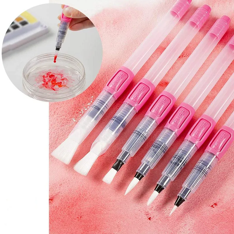 10Pcs Colored Markers for Drawing Dual Tip Brush Pen for Kids