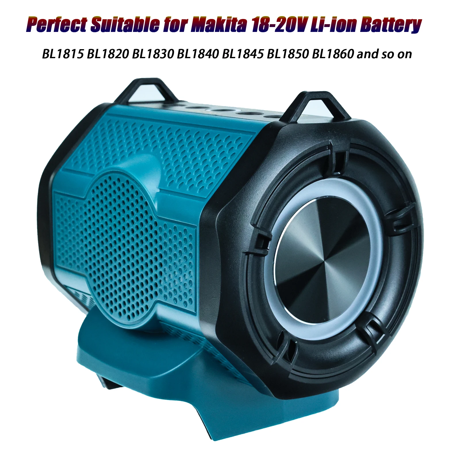 Portable Bluetooth Speaker For Makita 18-20V Li-ion Battery With