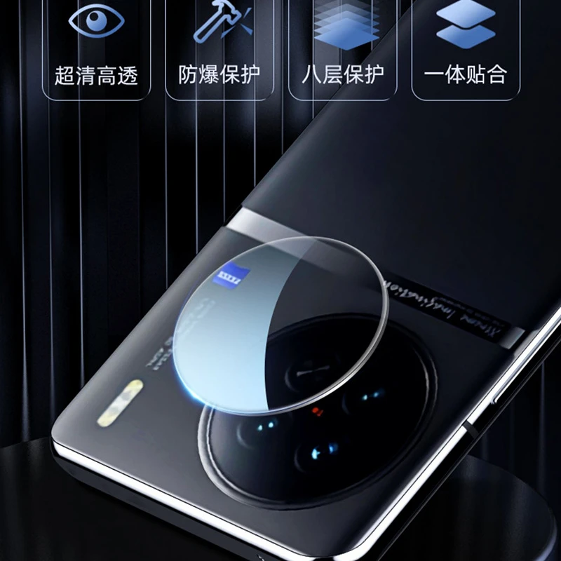 Premium Camera Lens Glass Protector - Durable Protective Film Cover