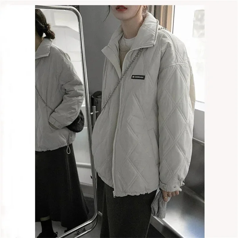 Early Spring Thin Model Ringer Cotton Suit Coat Female 2023 Loose Show Thin Everything With Students Original Style Female Coat