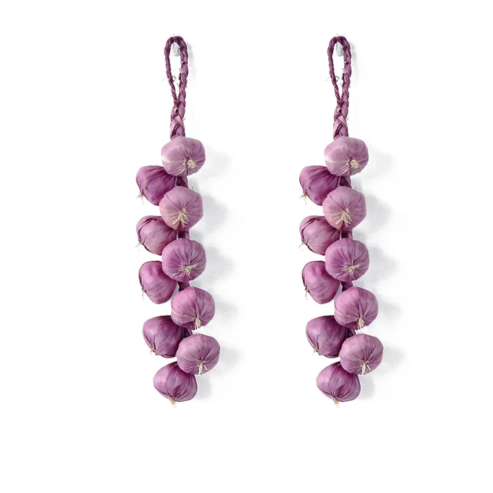 WADORN 2 Sets Kunstmatige Peperstring - Levensechte Rode Chili Pepers Voor Keuken En Feestdecoratie