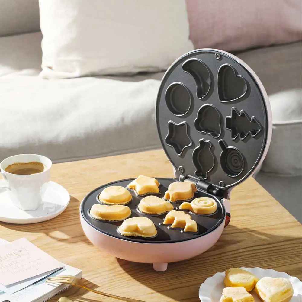 

Бытовая машина для приготовления торта Gofreras Forma De Bolo электрическая сковорода для выпечки маленькая многофункциональная