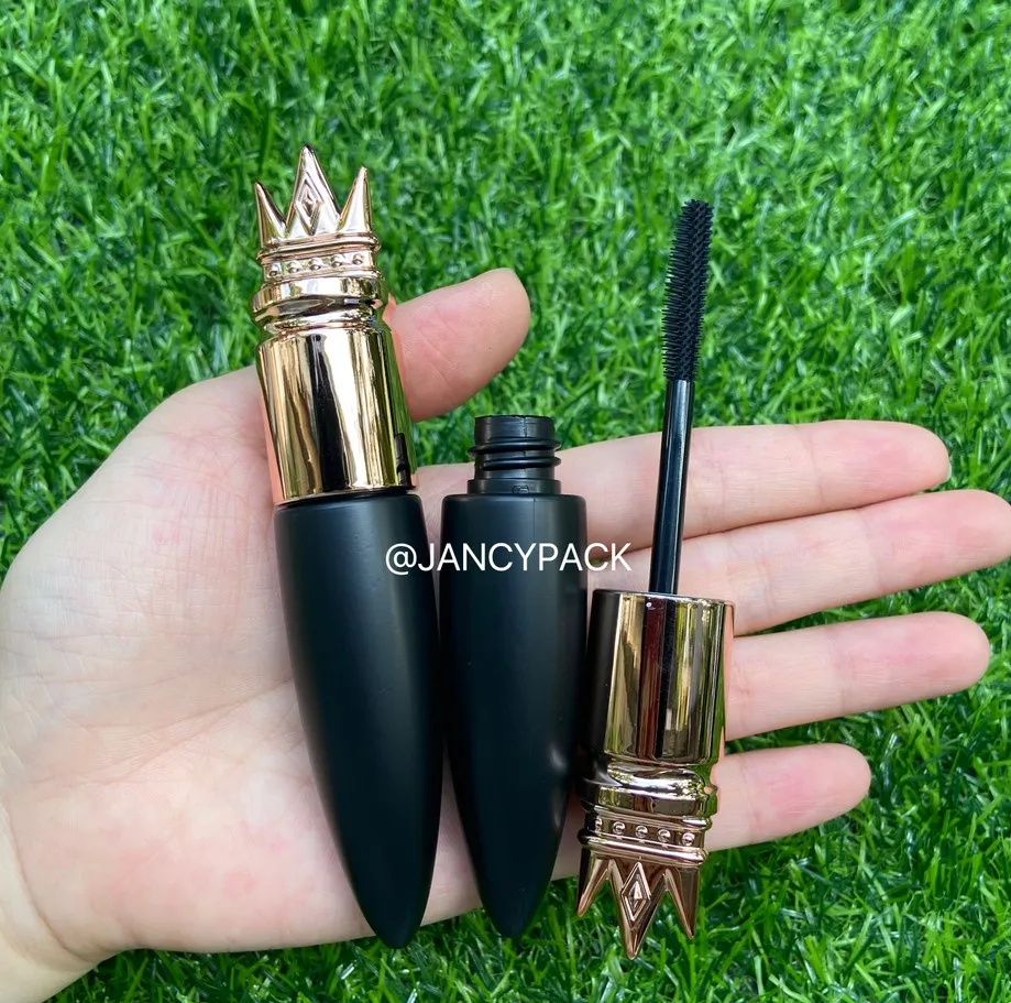 

Empty Gold Crown Mascara Tubes Makeup Eyelash Growth Liquid Refillable BottlesTool Eyelash Mascara Makeup Container
