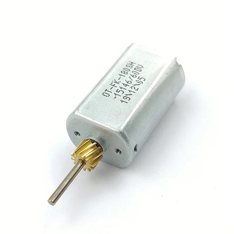 미니 180 듀얼 샤프트 고속 모터 DC 6V-12V 13600RPM 강력한 자기 카본 브러시 DIY 취미 장난감 모델 FK-180SH-15146