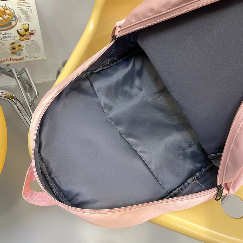 Fashion Girl Waterproof Transparent School Bag Trendy Female Kawaii College Backpack Women Laptop Book Bags Lady Backpack Travel