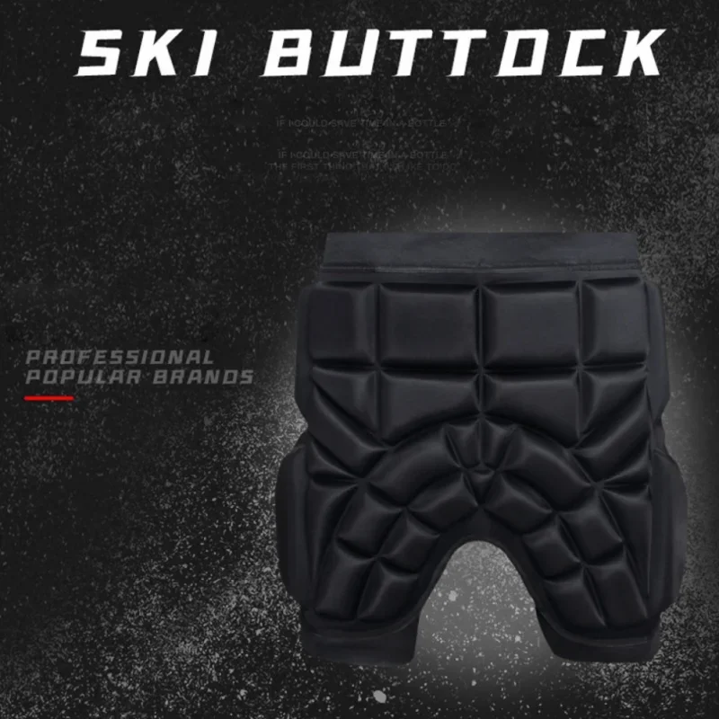 Skiing Hip Protection Pants Cycling Hip Shorts Protective Gear Skiing Roller Skating Hip Cushion Motorcycle Ass Pad Equipment
