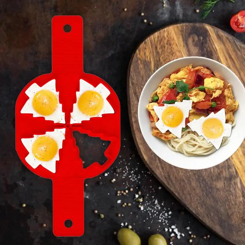 Silicone Pancake Mold, Nonstick Mini Pancakes Maker And Fried Egg