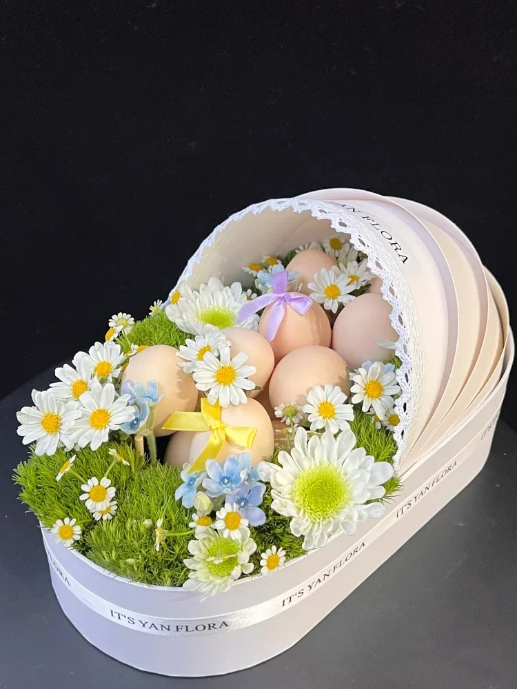 Bag Cradle Flower Box Fruits Packing Gift Box 1pcs organza gift bags party gift bags gift boxes