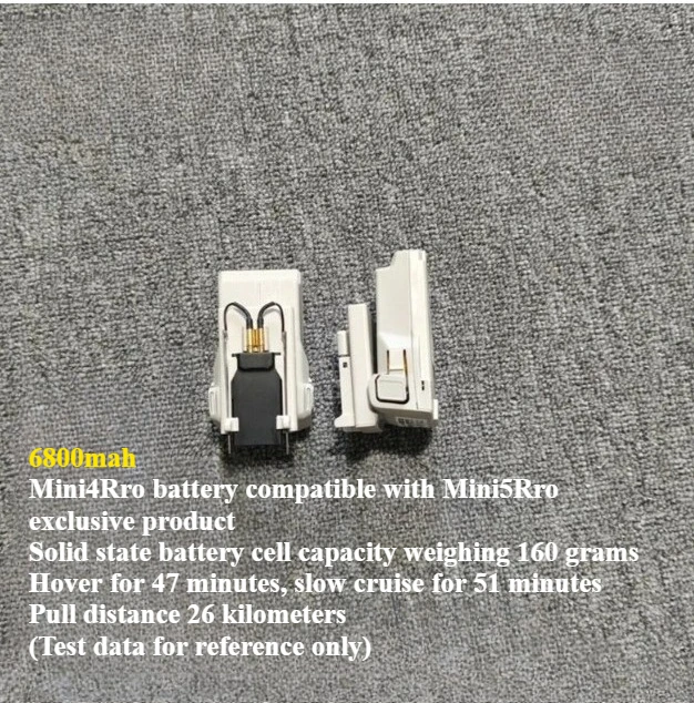 Batterie Extra Capacité Mini5 Pro 9000mAh - Autonomie Prolongée