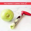 1pc Stainless Steel Apple Corer Fruit Seed Core Remover Fruit Cutter Seeder Slicer Durable Kitchen Gadgets Vegetable Tools 2
