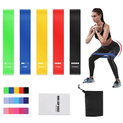 Versatile TPE Resistance Bands Set - Home Workout, Yoga, Pilates, and Strength Training Aids (Multicolor Set)