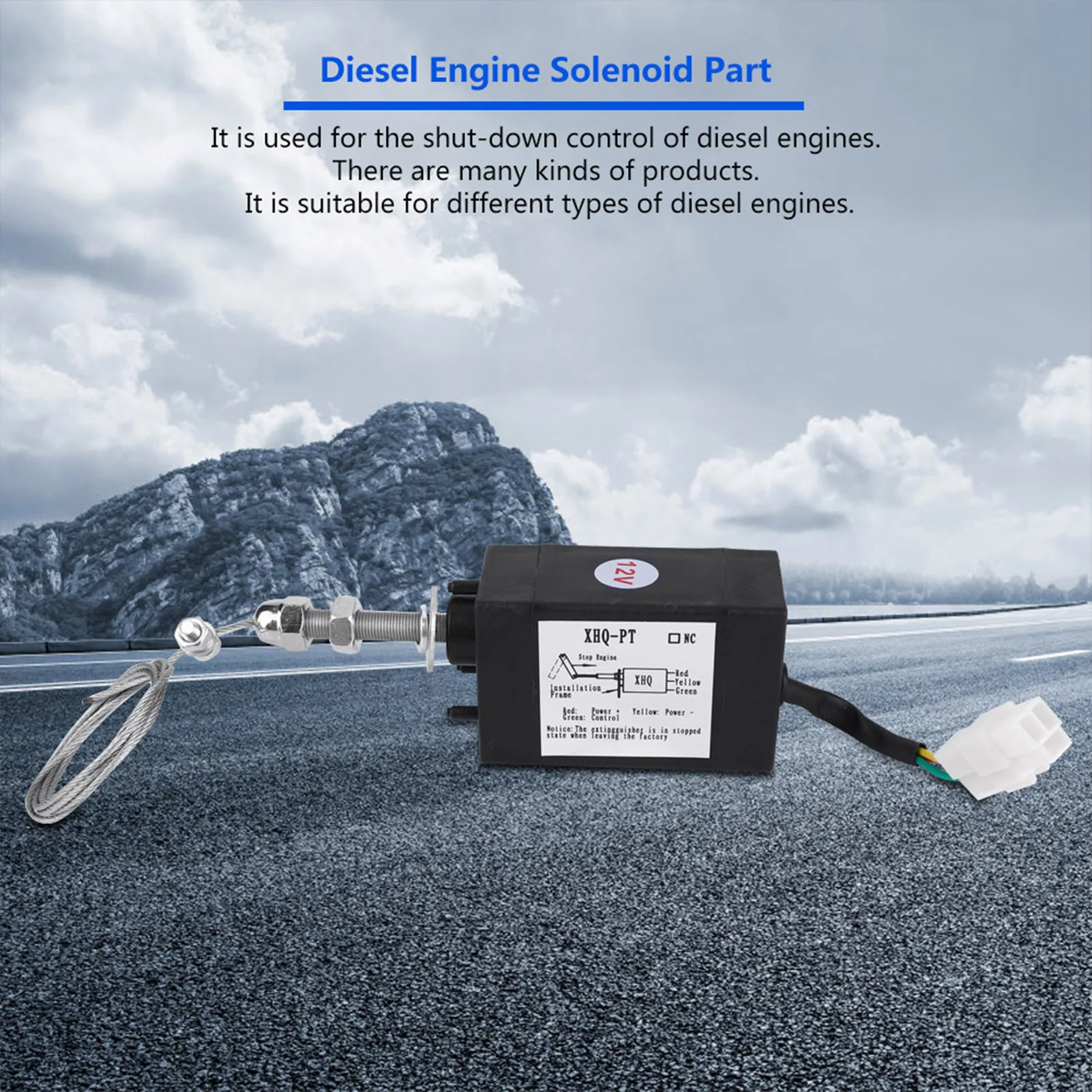 جزء الملف اللولبي للمحرك 12/24 فولت جهاز ديزل لهب...