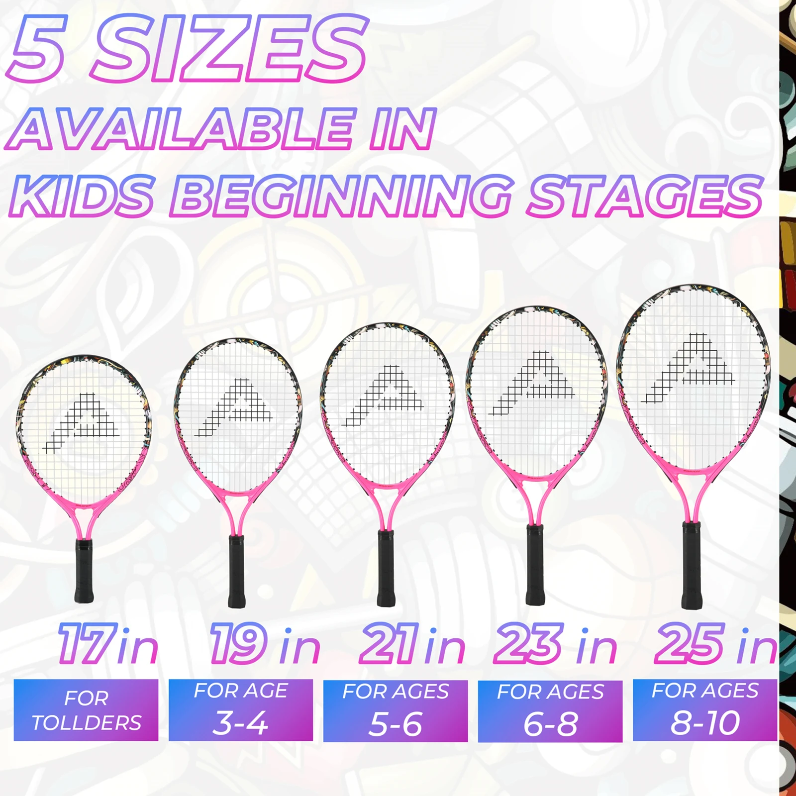 Kids Tennis Racket 4