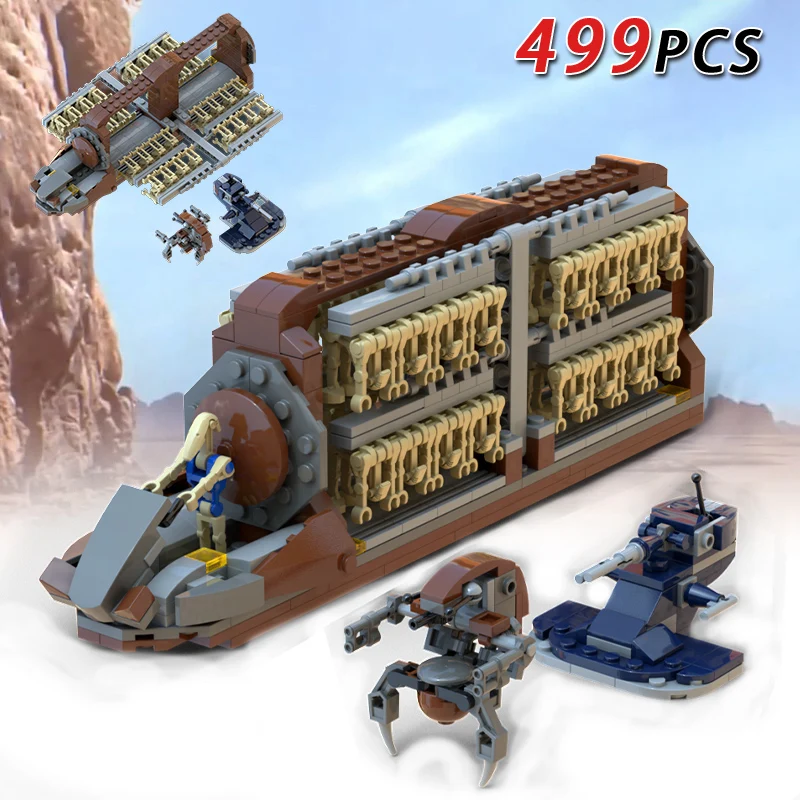 Battle Droid Carrier Lego Star Wars Transporte De Droides Battle