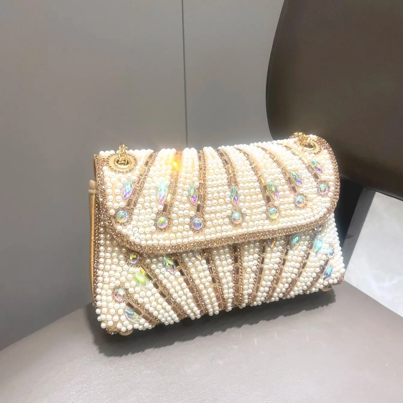 Rhinestones Evening clutch Bag Purses and handbag luxury