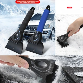 Car Ice Scraper Snow Shovel Windshield Auto Defrosting Car Winter Snow Removal Cleaning Tool Car Accessories snow removal shove