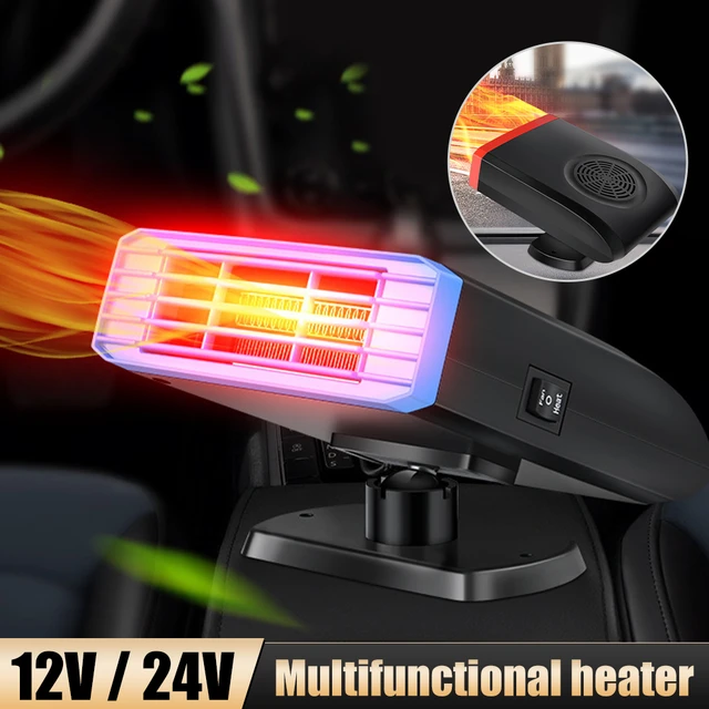 Car Defroster Windshield Heater 12V/24V Windshield Defroster For Truck 360  Degree Rotation Window Demister With Fast Heating Fan - AliExpress