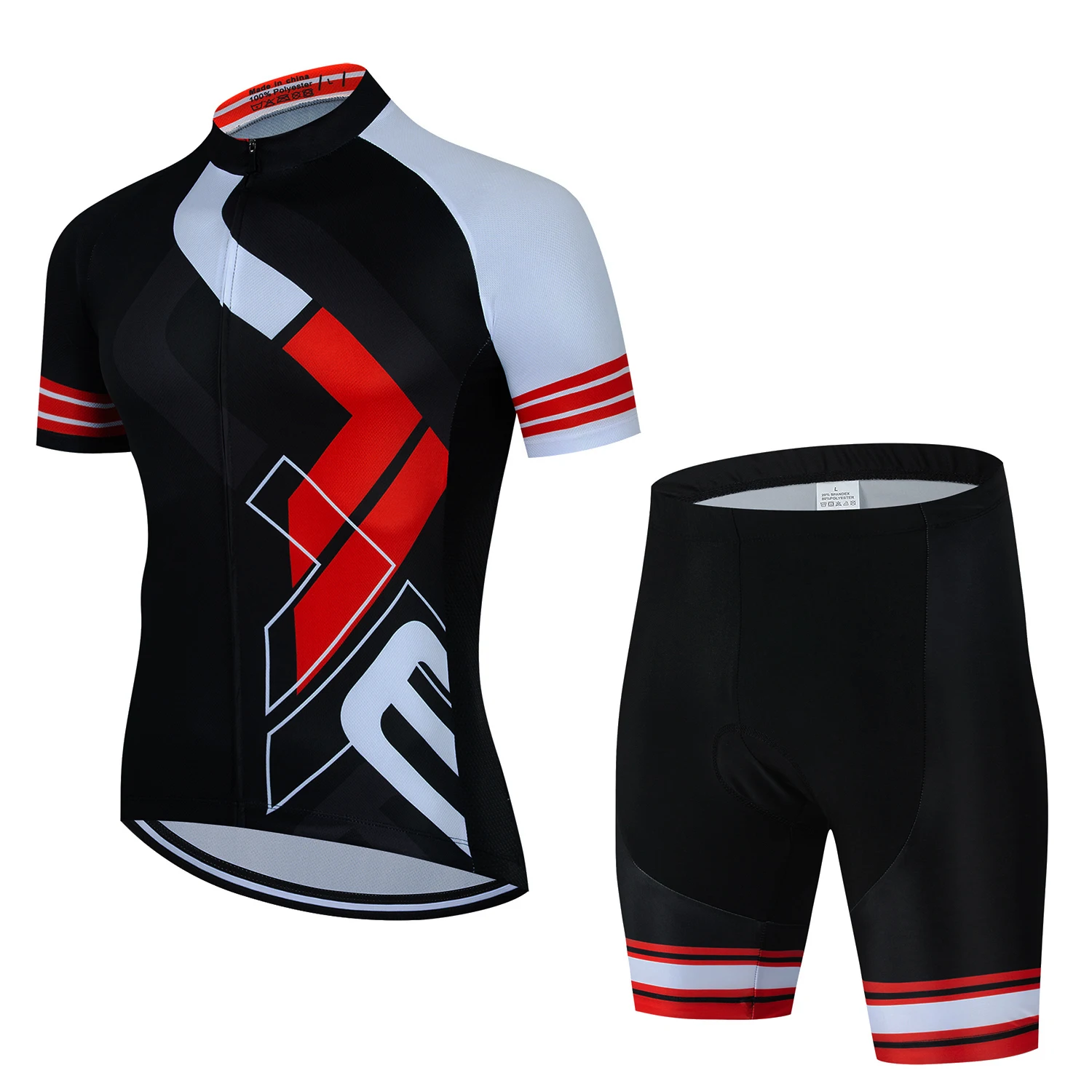 Enhanced Men's Professional Cycling Jersey and Bib Set - Summer Edition