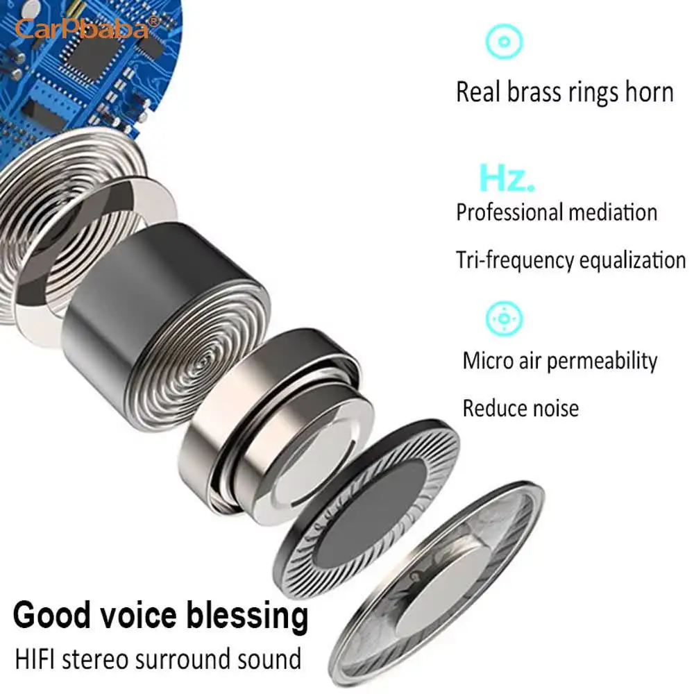 Wireless Bluetooth Headsets with Air-Conduction and Built-In Microphone