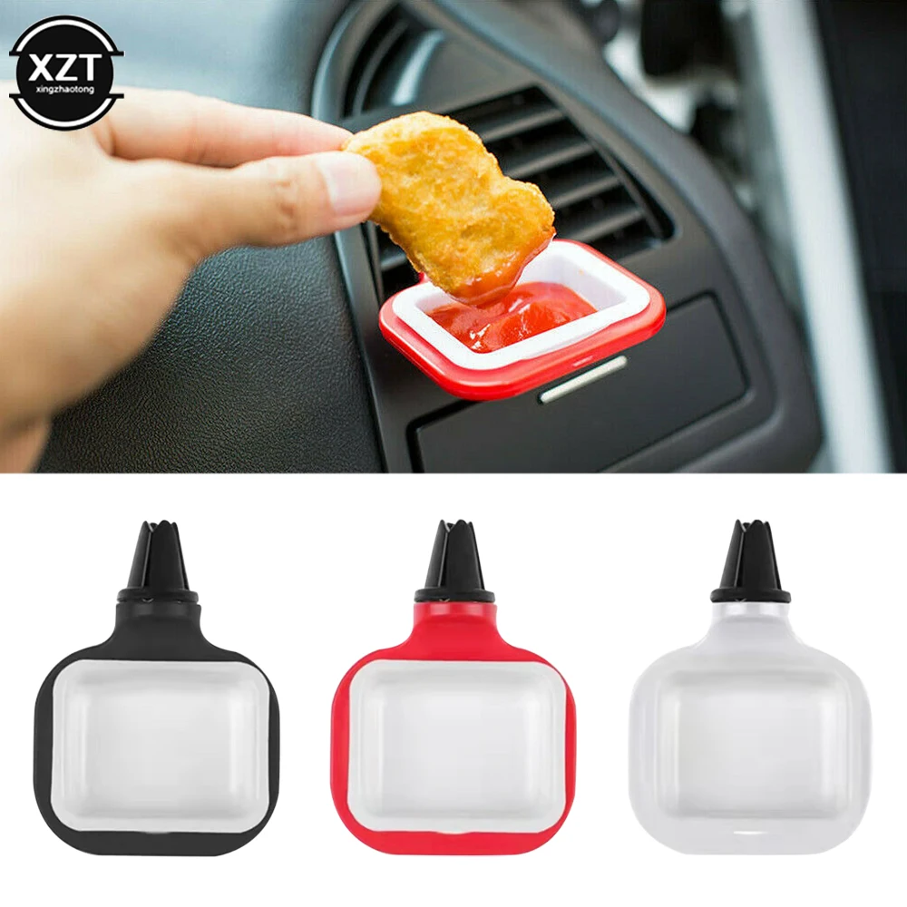 Portable Universal Car Sauce Holder Plastic Car Chips Tomato Sauce