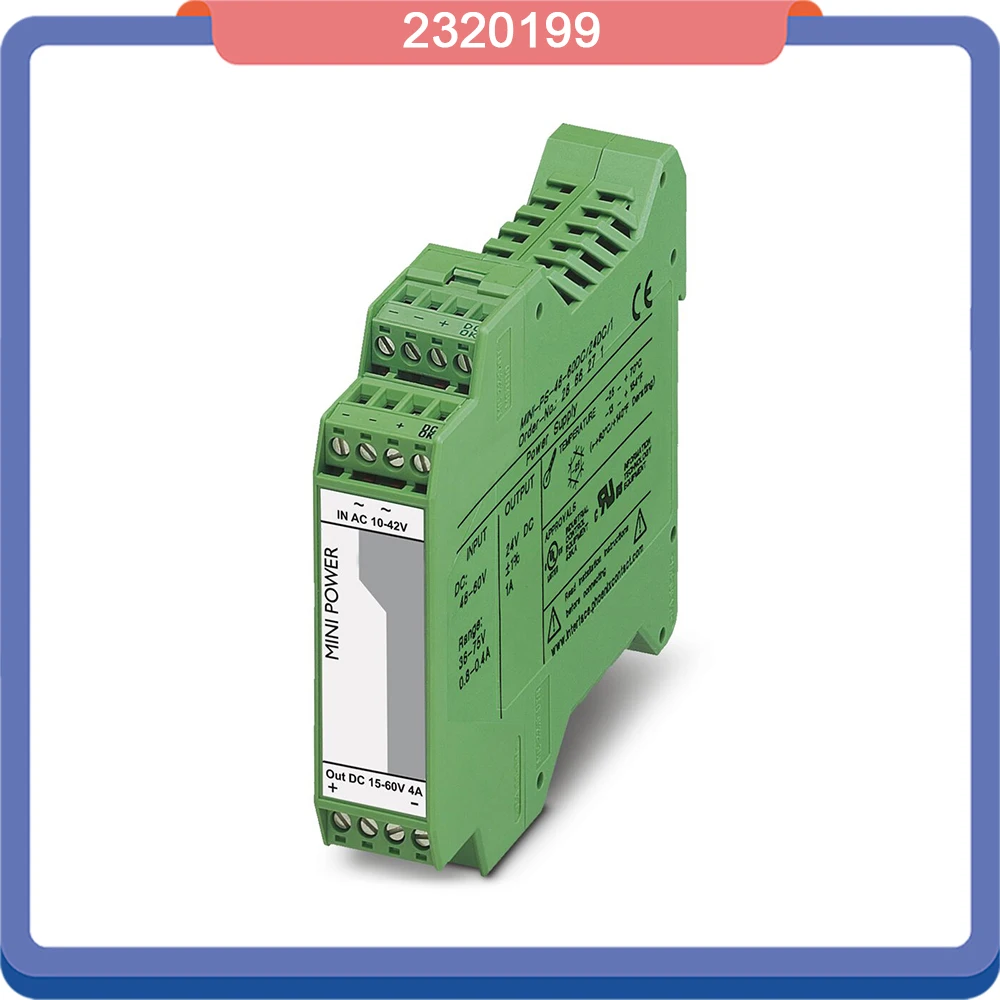 2320199 High Quality MINI-PS-10-42AC/15-60DC/3 MINI Power Module Fast Ship 3 2320199 High Quality MINI-PS-10-42AC/15-60DC/3 MINI Power Module Fast Ship