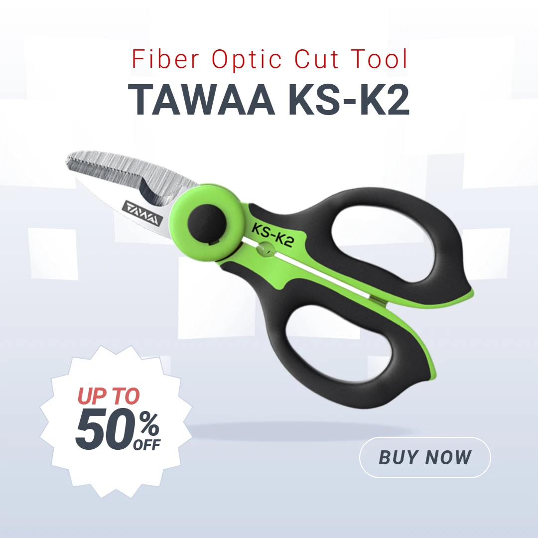 

TAWAA KS-K2 Kevlar Scissors Fiber Optic Cut Tools Kevalr Cutter Hand Tool Stainless Steel Scissors Optical Wire Free shipping