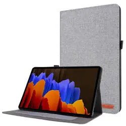 Cowboy Leather and Silicone Back Cover - S9FE 10.9inch (Gray)