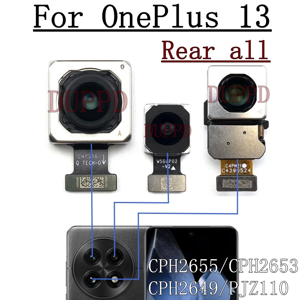 Enhanced Front and Rear Camera Replacement with Flex Cable