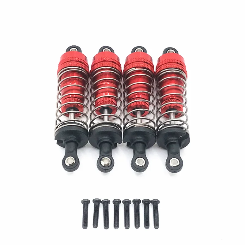 4PCs/1set Metal Shock Absorber for Wltoys 124019 144001 RC Car